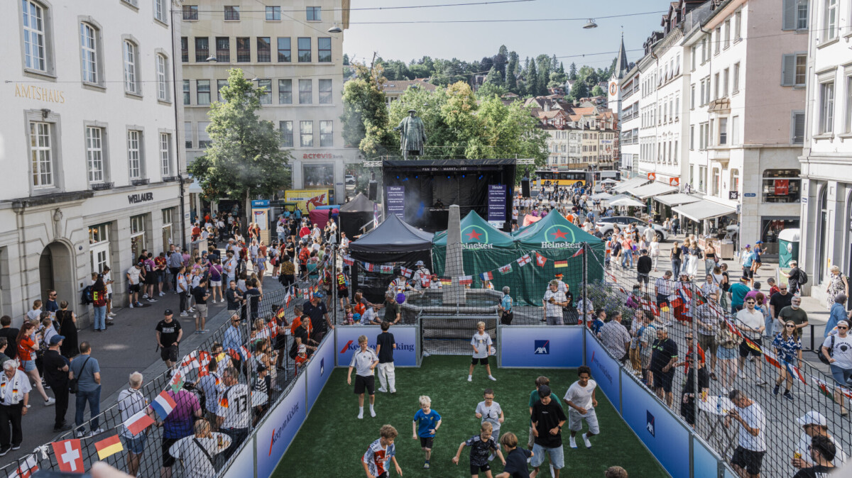 WEURO 2025: Fussballfans lassen die St.Galler Kassen klingeln