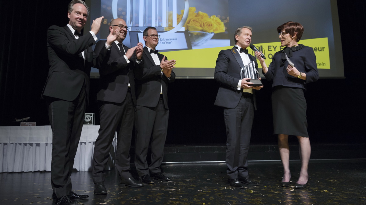 Ospelt ist Liechtensteiner „Entrepreneur Of The Year“