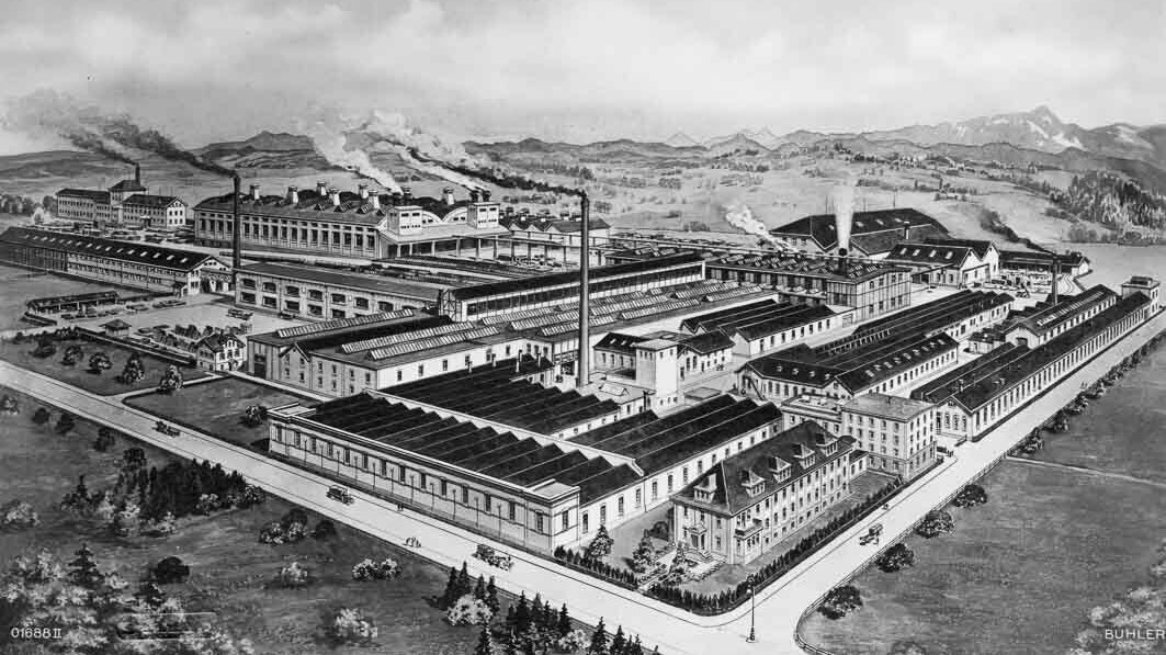 Fabrikansicht 1913