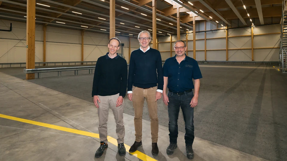 Bauwerk: Neue Lagerhalle am Stammsitz in St.Margrethen