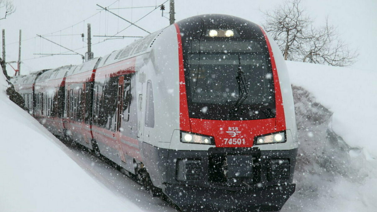Jeder zweite Bahnreisende in Norwegen fährt mittlerweile in einem Stadler-Zug