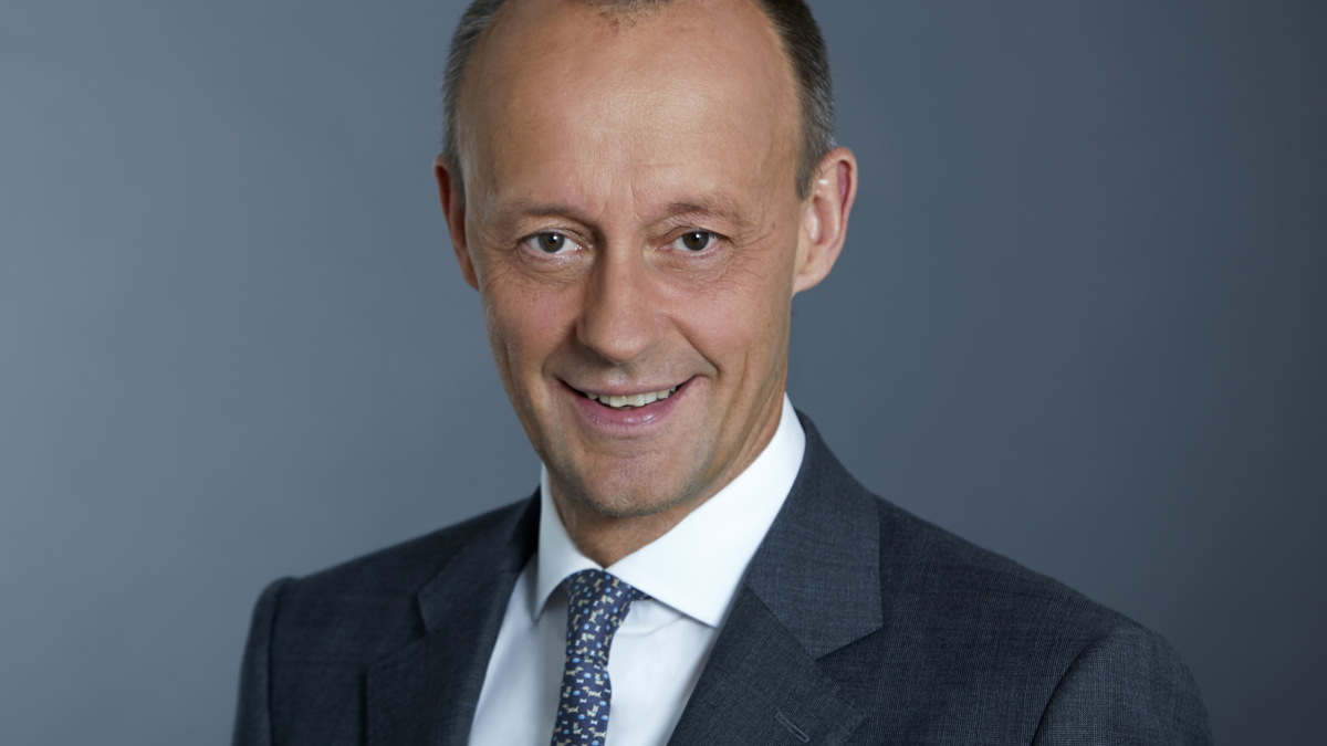 Friedrich Merz spricht in Vaduz