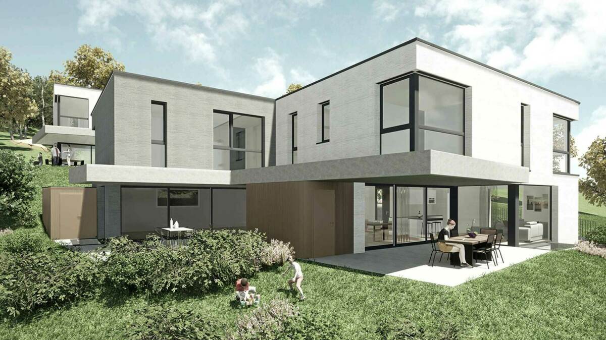 Neubau 2 Doppeleinfamilienhäuser, Furtbachweg 3a-3d, Abtwil