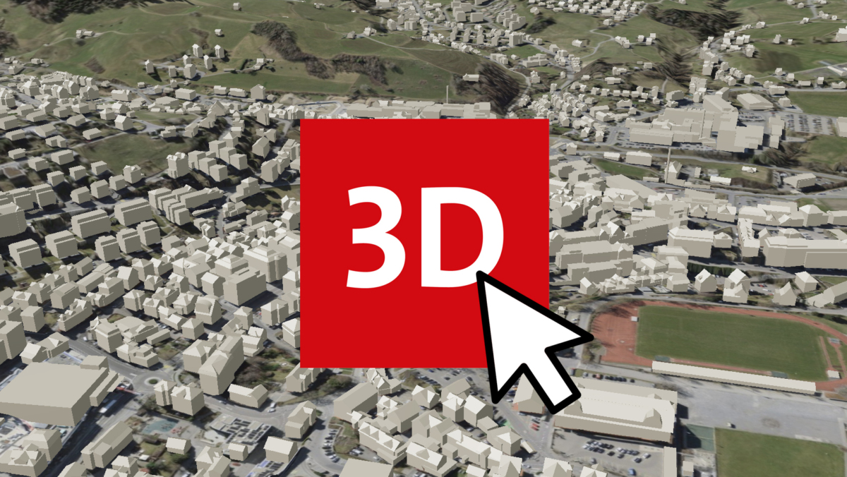 Geoinfo lanciert 3D-Viewer auf geoportal.ch