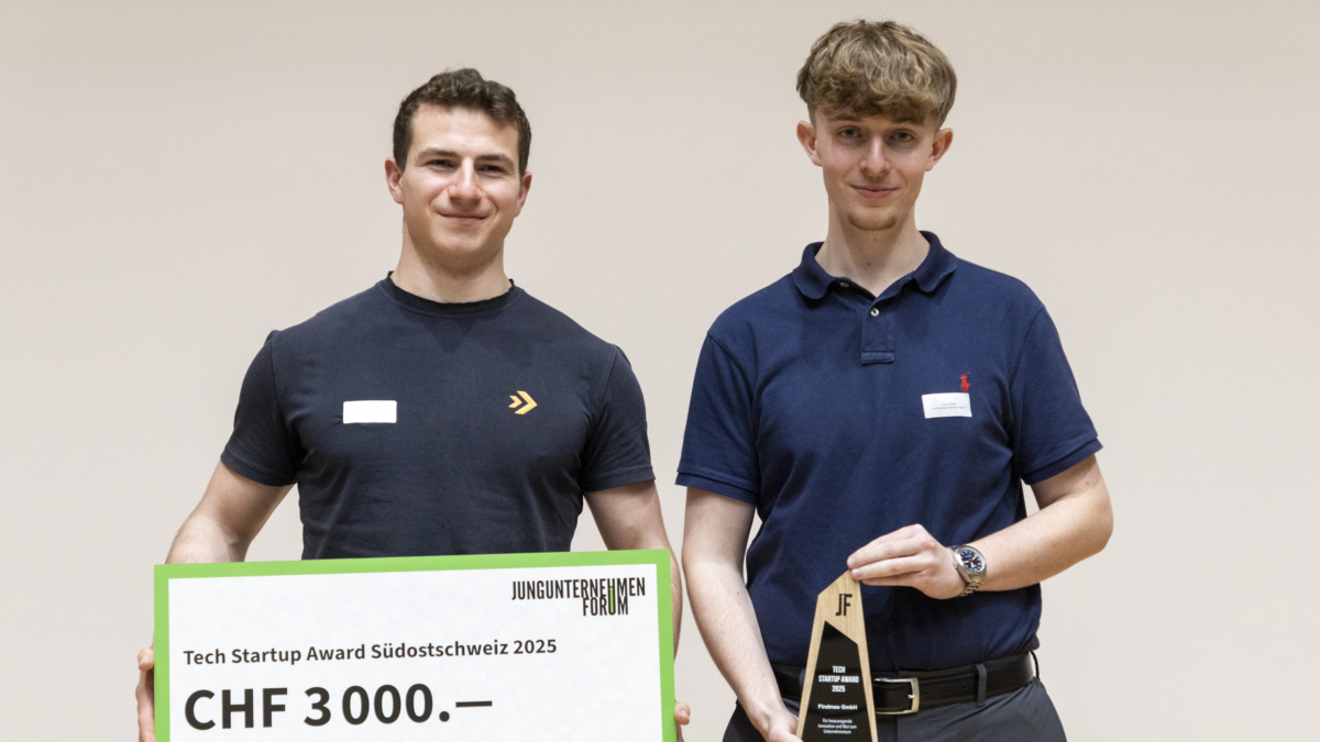 Janik Meier und Kevin Willeit von Findmee