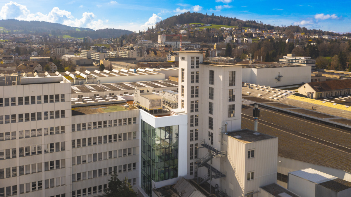 Bau des Bühler Grain Innovation Center geht in die letzte Runde