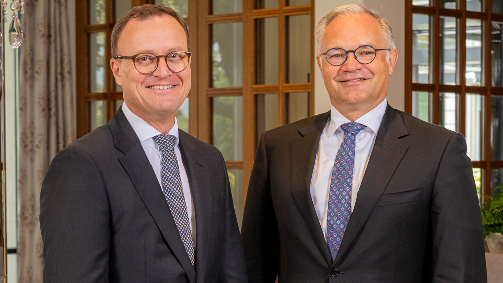 Serge Altmann und Klaus Tschütscher