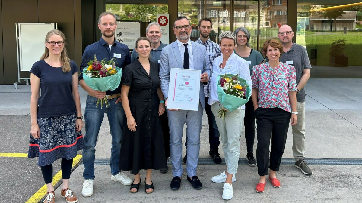 Auszeichnung für Berit-Klinik PSA Wattwil