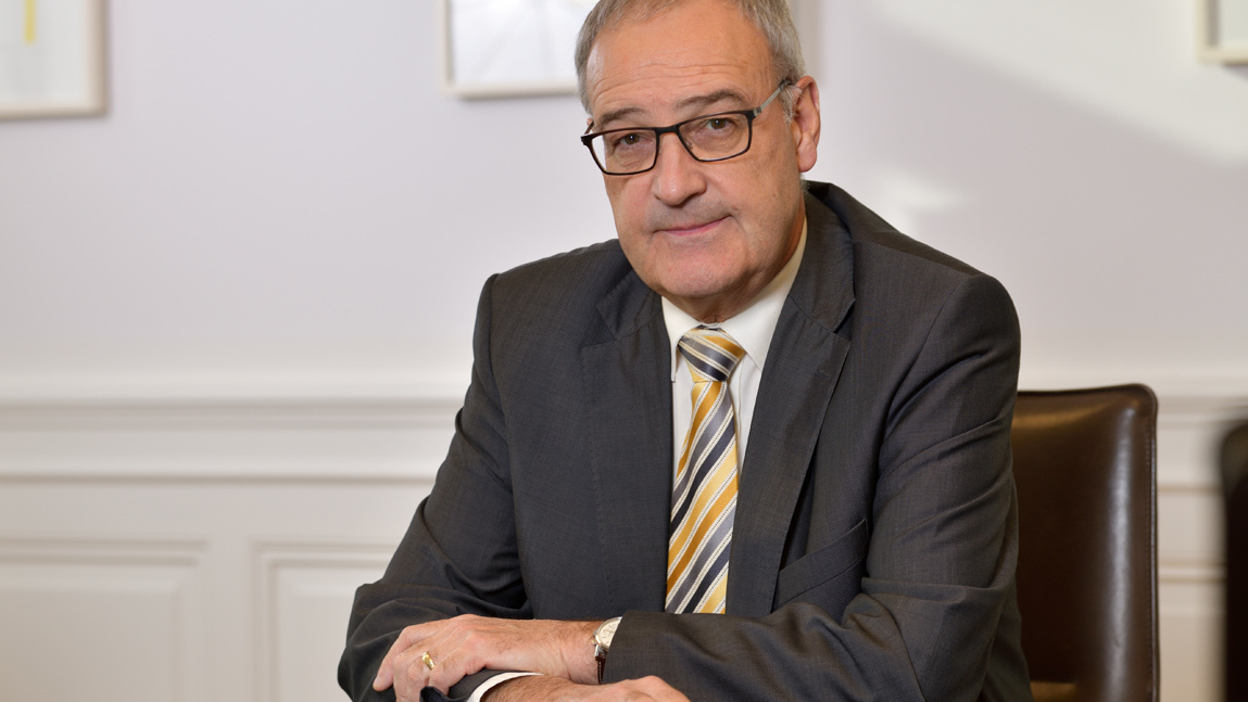 Bundesrat Guy Parmelin am 30. Rheintaler Wirtschaftsforum