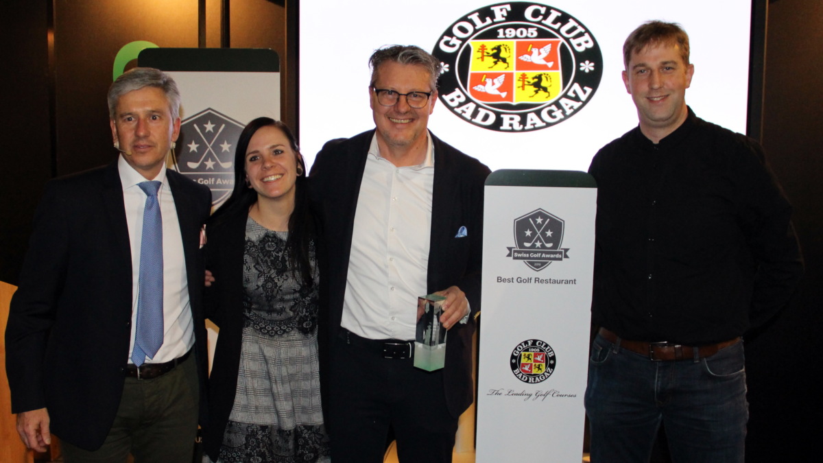 «Gladys» ist «Bestes Golf Restaurant der Schweiz»