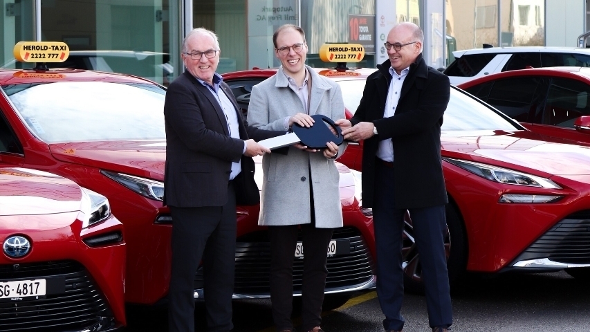 Herold Taxi baut Wasserstoff-Flotte aus