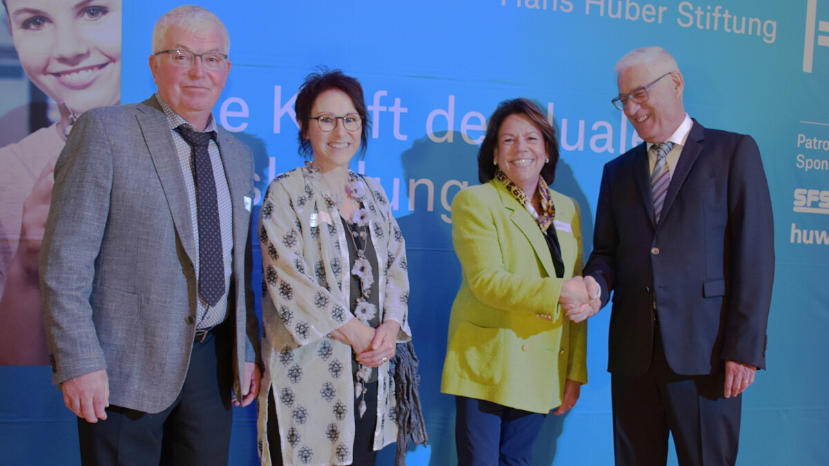 Hans-Huber-Stiftung ehrt Berufsprofis