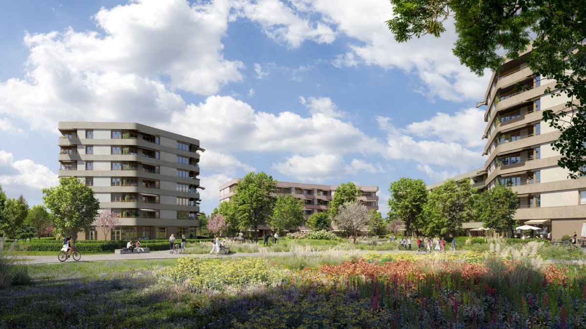 Erste Etappe der Überbauung Hirzenpark startet