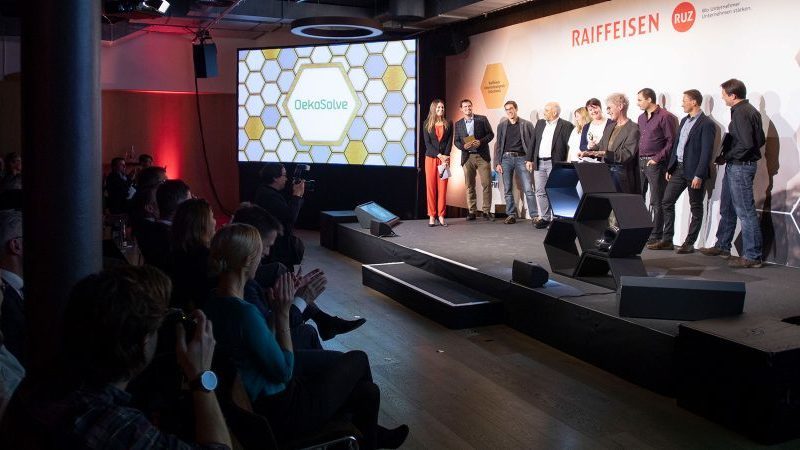 OekoSolve gewinnt Raiffeisen Unternehmerpreis Ostschweiz