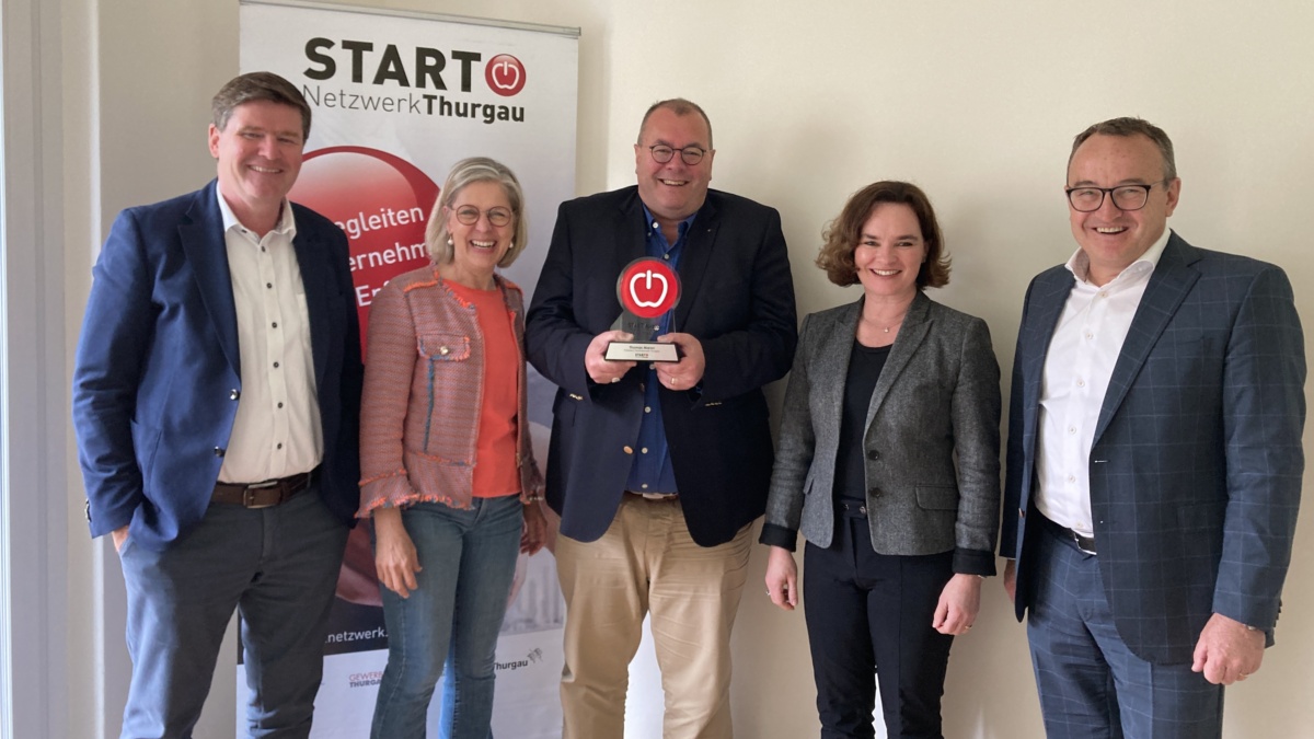 Stabsübergabe beim Startnetzwerk Thurgau