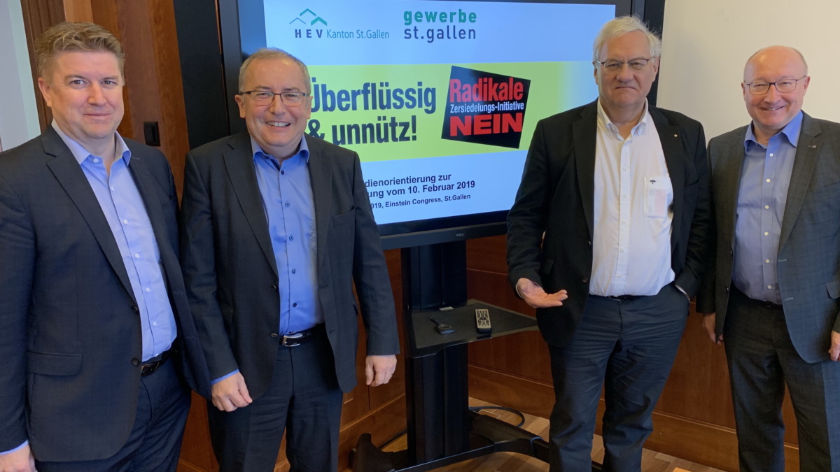 Zersiedelungs-Initiative schadet St.Gallen