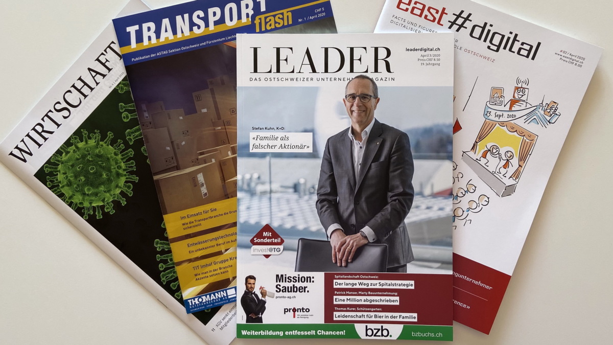 Der April-LEADER kommt