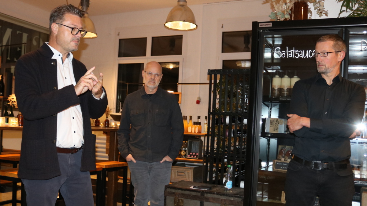 Roger Martin, Ueli Wepfer und Thomas Gerber
