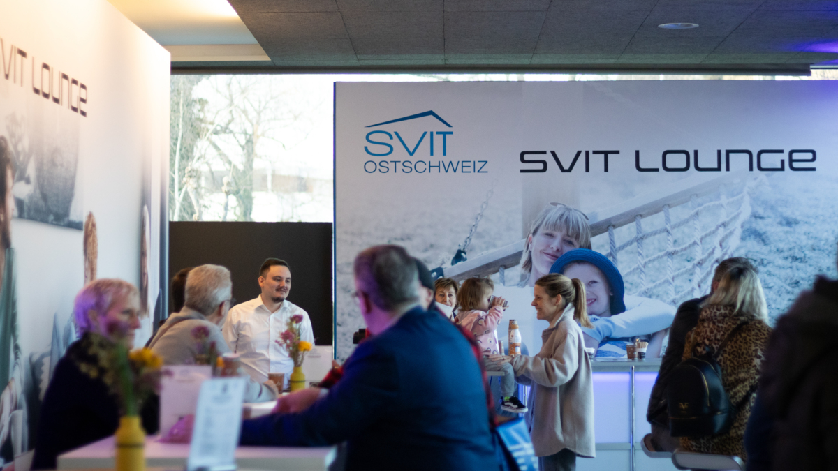 SVIT-Lounge als Begegnungsort an der 12. Immozionale