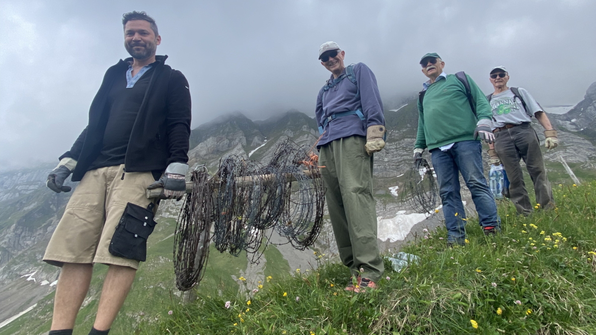 RC Appenzell wertet Lebensraum für Wildtiere auf