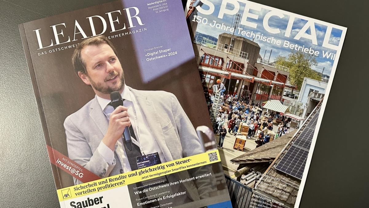 Der September-LEADER kommt