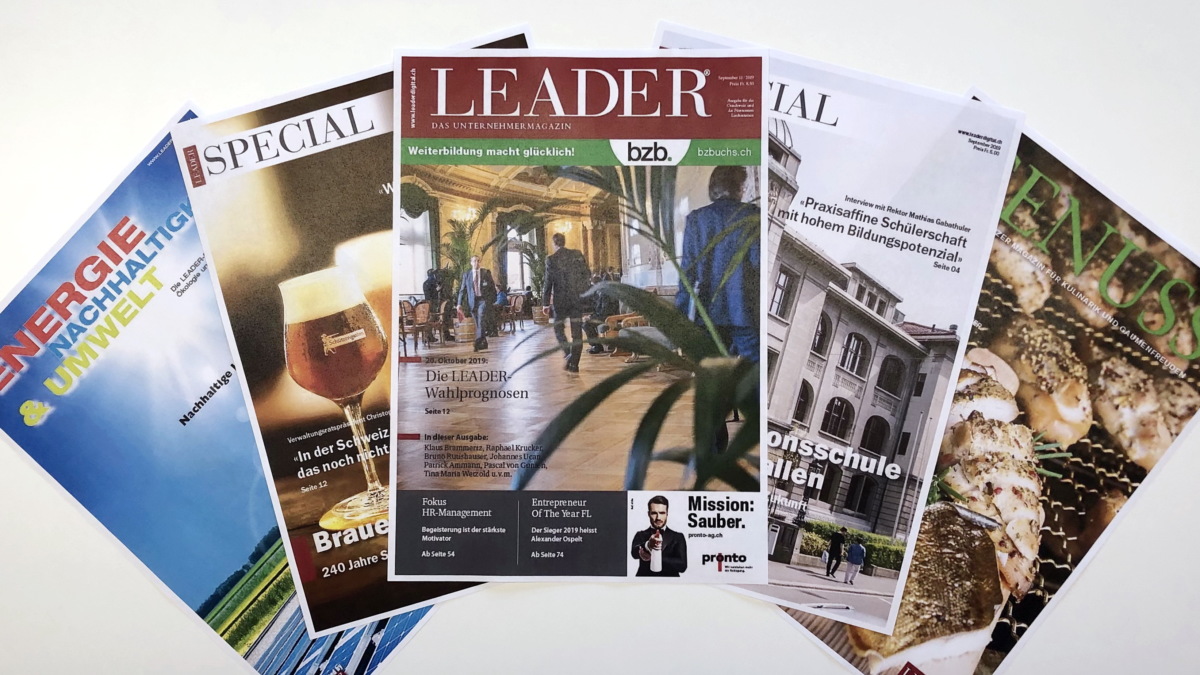 Der September-LEADER kommt