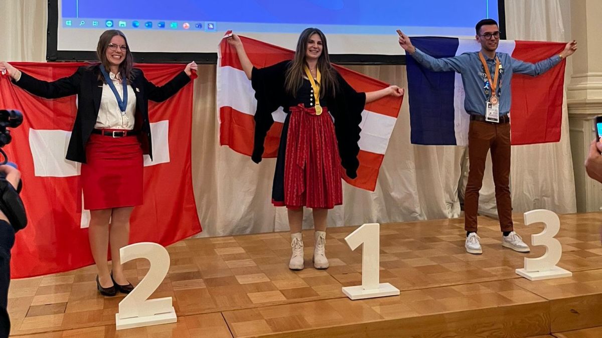 Silbermedaille für Gossauer Floristin