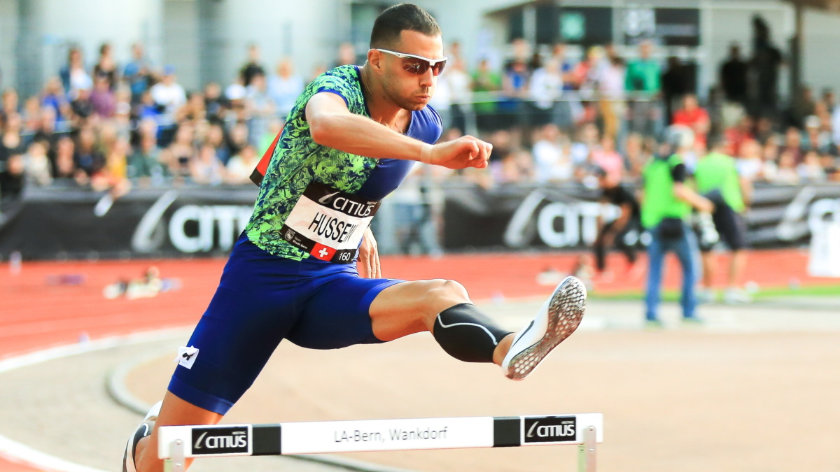 Cologna, Kora und Hussein am Rhema-Sportdialog