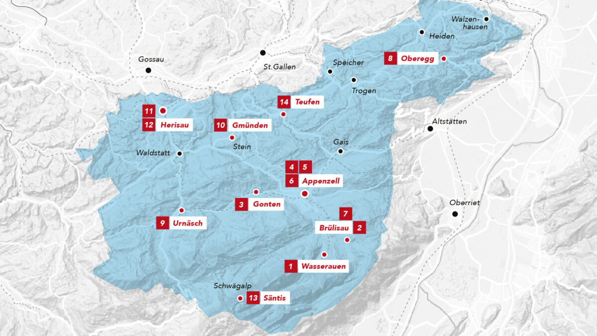 Das Appenzellerland im Aufbruch
