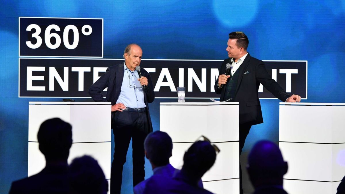 André Béchir mit Sven Epiney