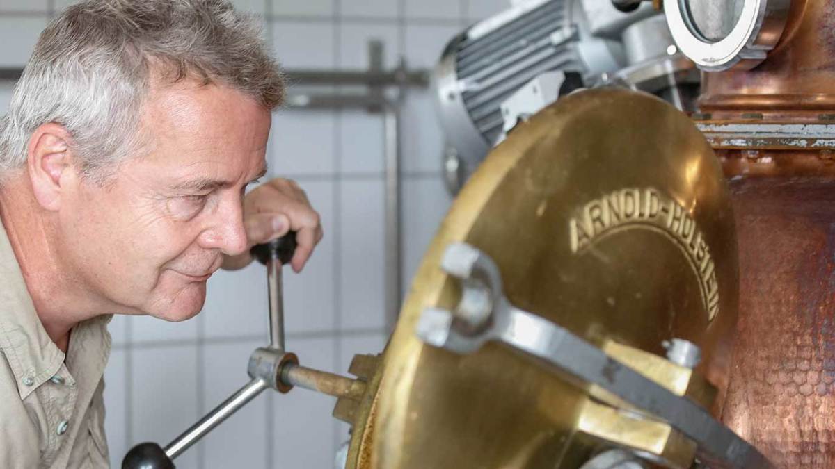 Virenkiller aus gespendetem Schnaps
