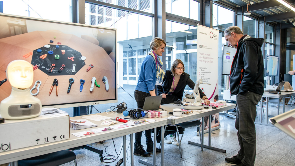 Künstliche Intelligenz ist an der OST auch in den Gesundheitswissenschaften ein Thema