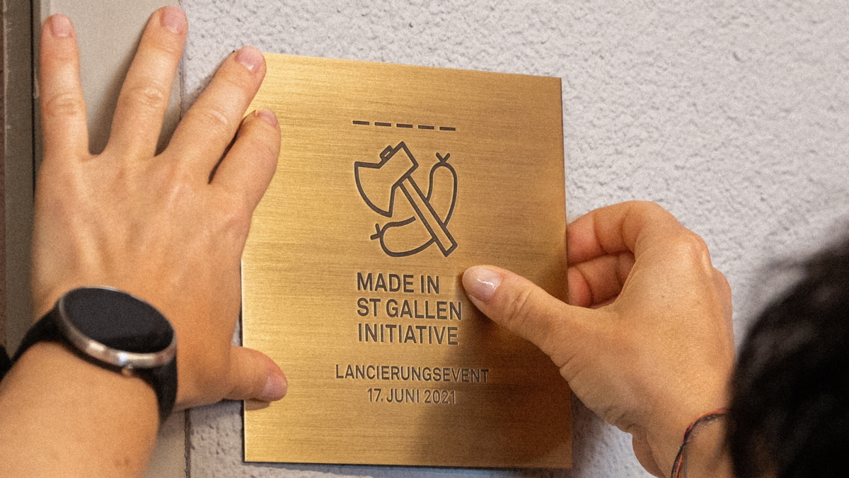«Made in St Gallen Initiative» formell lanciert
