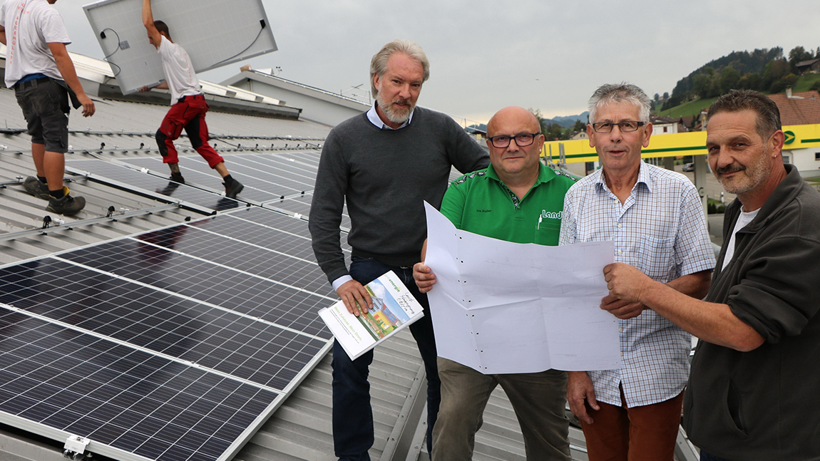 Landi-Dach liefert Lokalstrom