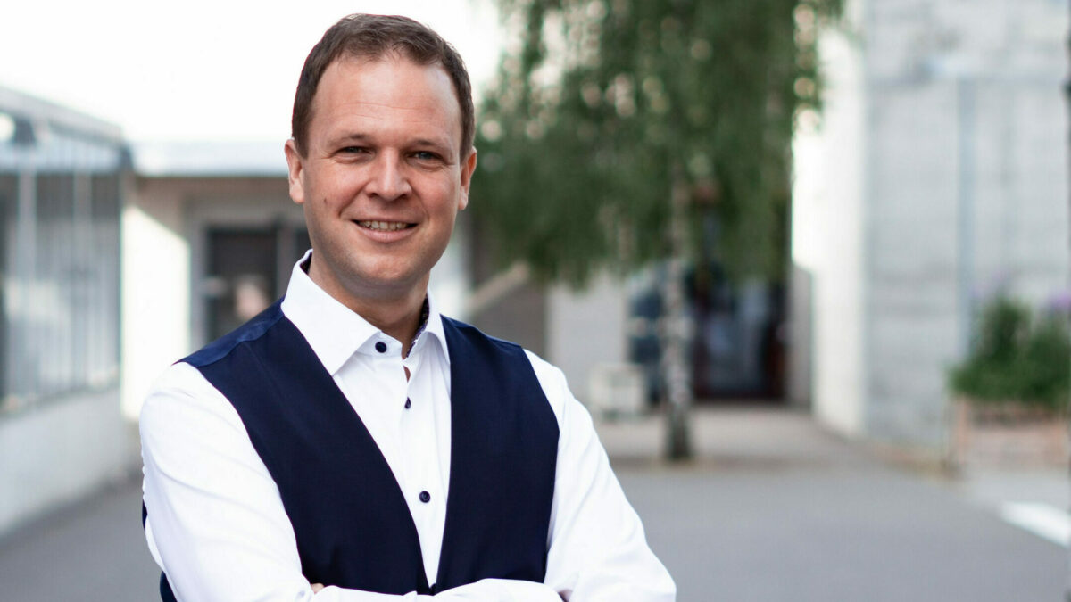 Moderator Christoph Lanter