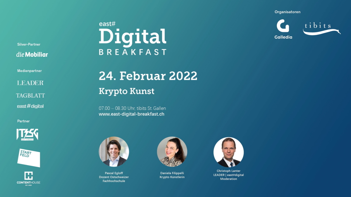 east#digital Breakfast erstmals mit Live-Stream