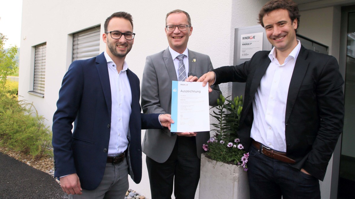 Erstes Minergie-Grossprojekt mit «MQS Bau» ausgezeichnet