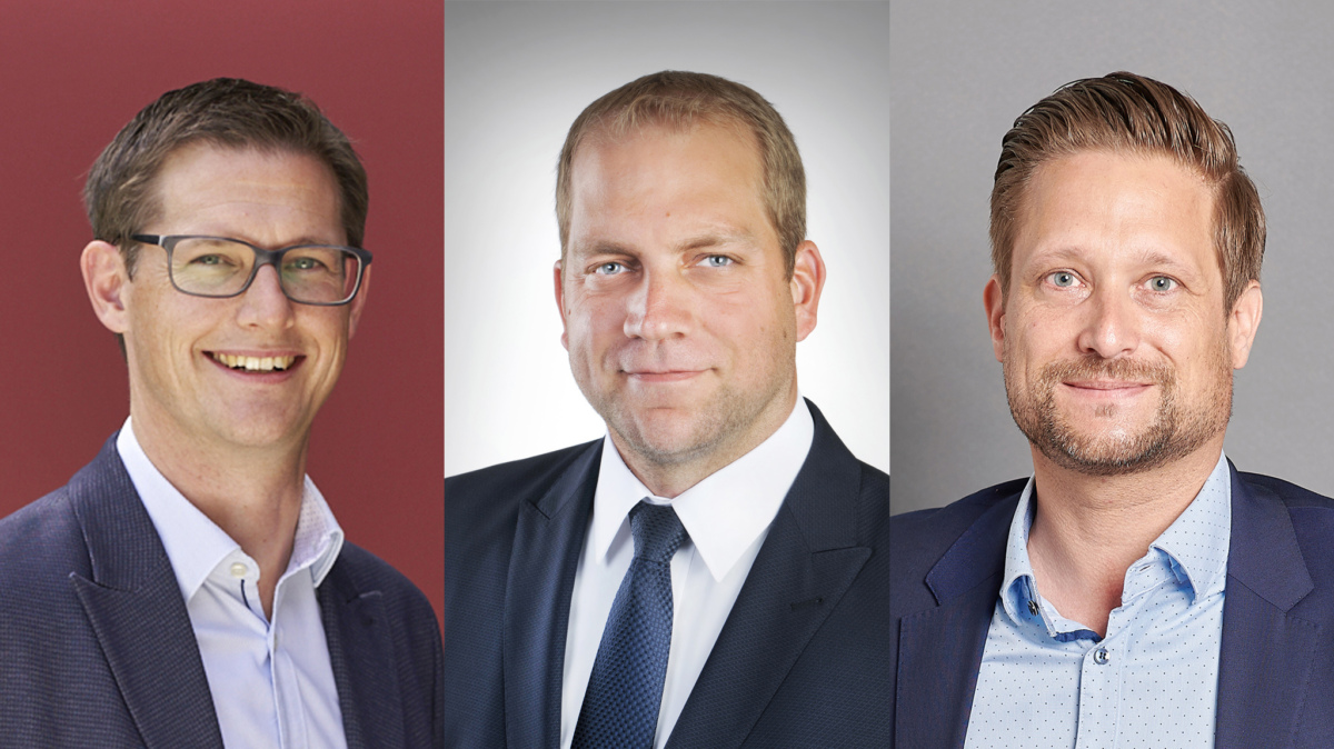 Daniel Mosch, Andreas Hutter, Daniel Romer