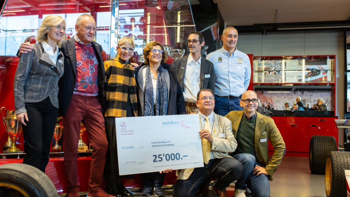 «Clay Regazzoni Honor Room» in Romanshorn eingeweiht