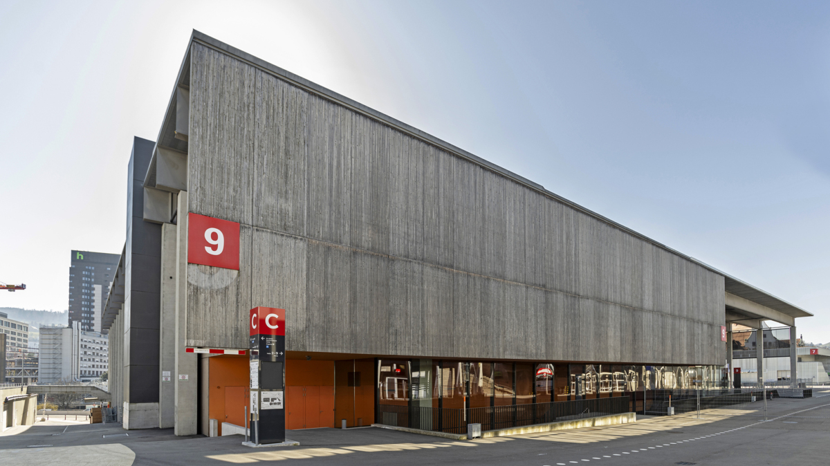 Die Halle 9 der Olma Messen ist speziell auf Kongresse ausgerichtet, die anderen Hallen sind in erster Linie Ausstellungshallen.