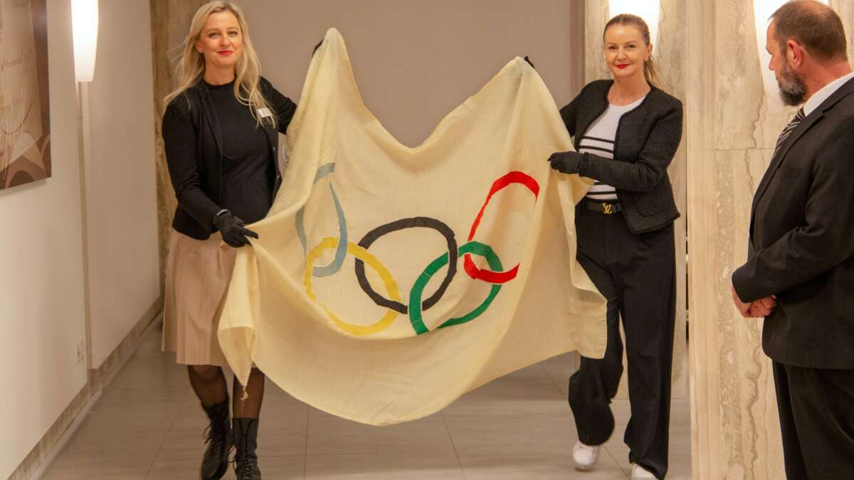 Bietergefecht um Olympiafahne