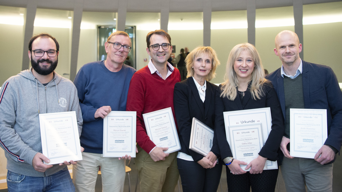 Ostschweizer Medienpreis wird eingestellt