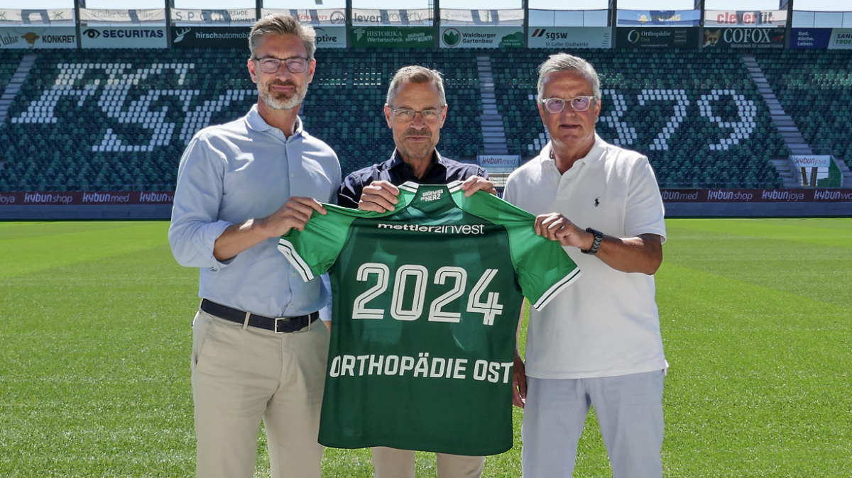 FCSG und Orthopädie Ost verlängern Partnerschaft