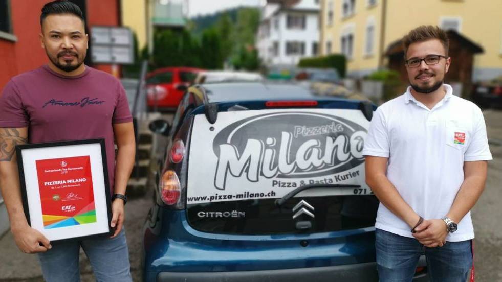 Pizzeria Milano ist die Nummer 1