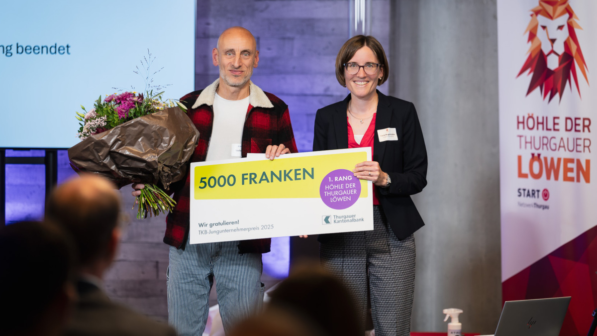 «e-Ski» gewinnt Thurgauer Jungunternehmerpreis 2025