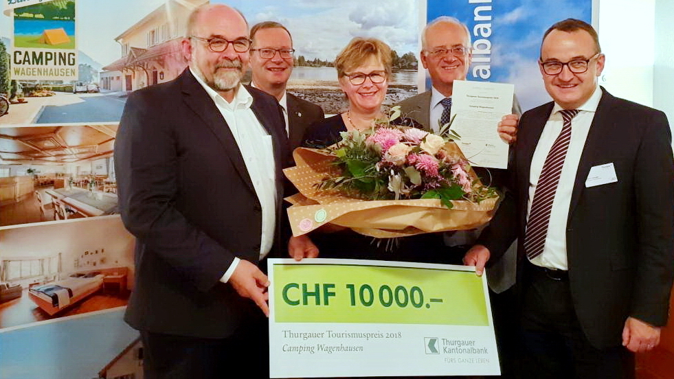Camping Wagenhausen gewinnt Tourismuspreis