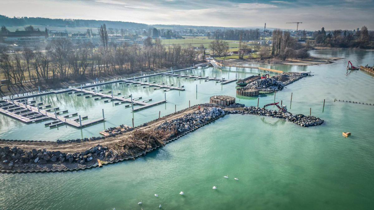 Meilenstein am Bodensee