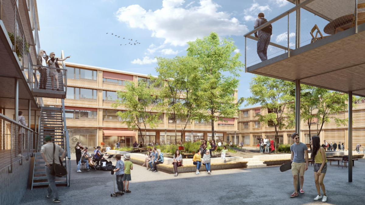 Ein neues Quartier entsteht