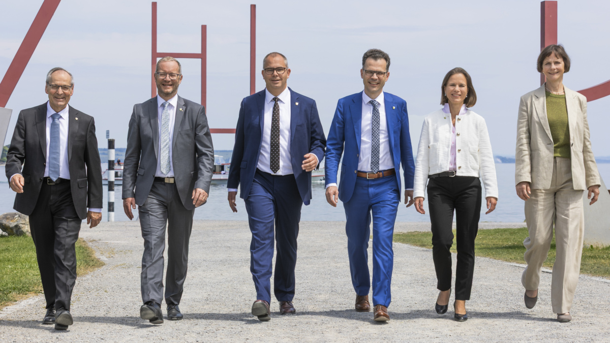 Thurgauer Regierung stellt sich vor
