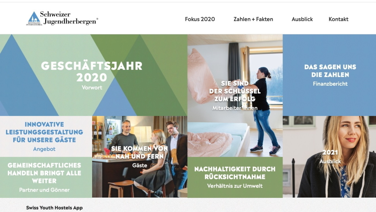 Rembrand realisiert digitalen Geschäftsbericht für Jugendherbergen